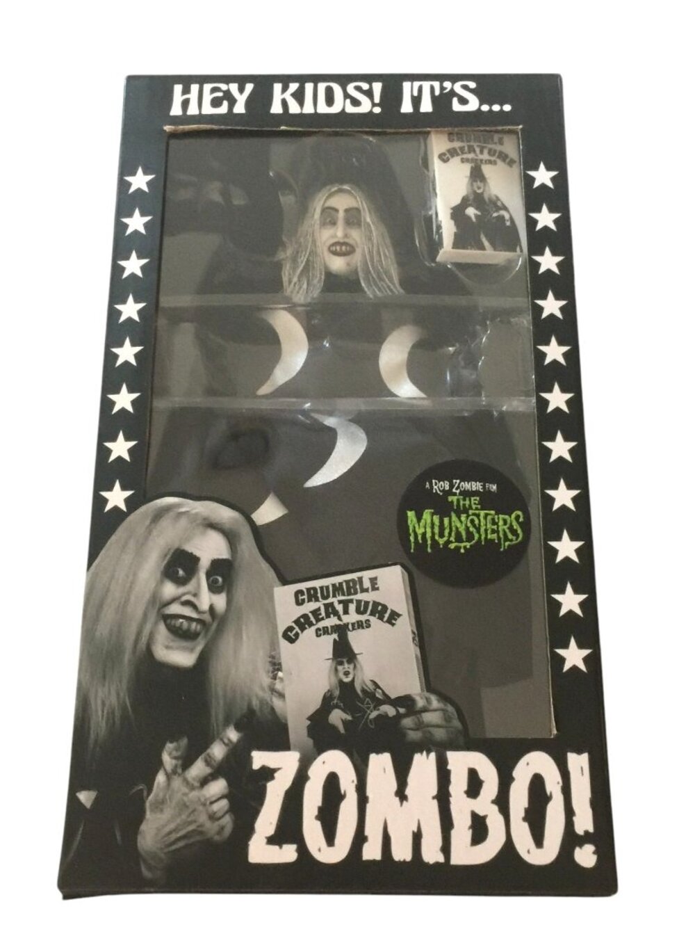 The House of ZOMBO! Hat & Cereal Box The Munsters By Rob Zombie NECA